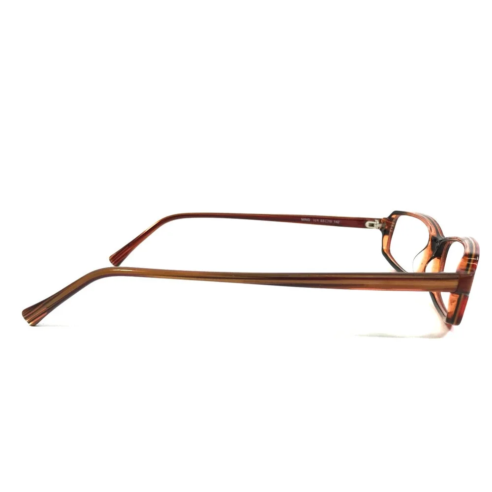 Jean Lafont Eyeglasses Frames MING 164 Brown Red Rectangle Full Rim 53-15-142